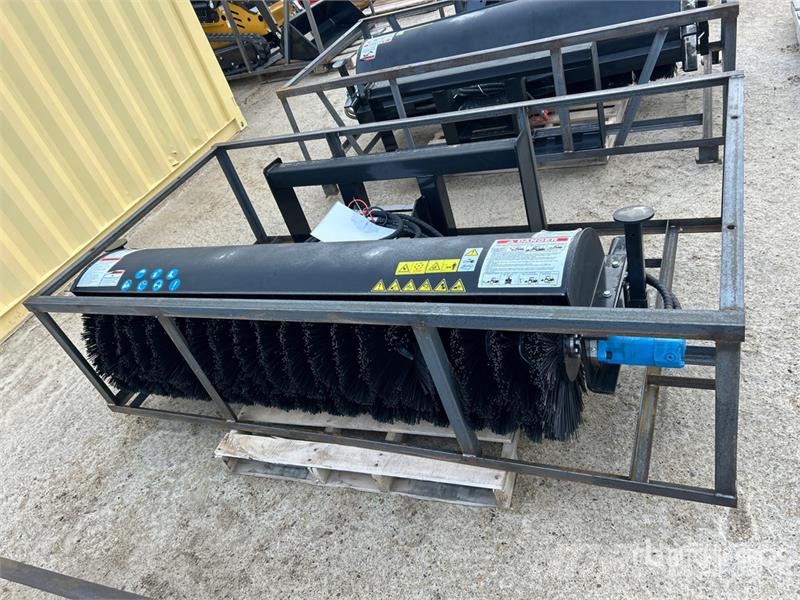 Mower King SSAB72 72 in Skid Steer Broom (Unused) Brushes