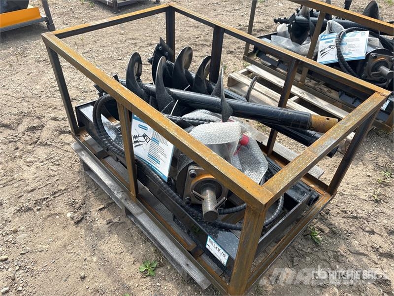 Mower King SSECAG-Y 72 in Skid Steer Auger (Unused 드릴