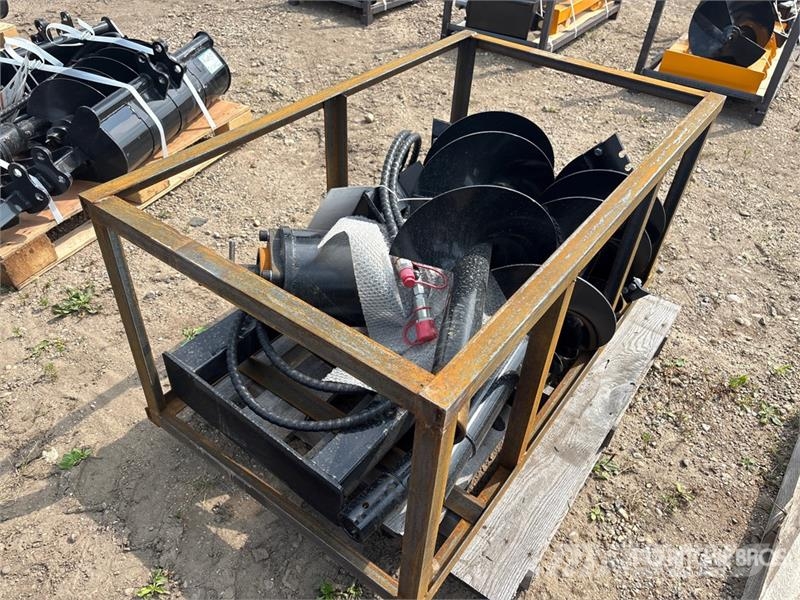 Mower King SSECAG-Y 72 in Skid Steer Auger (Unused 드릴