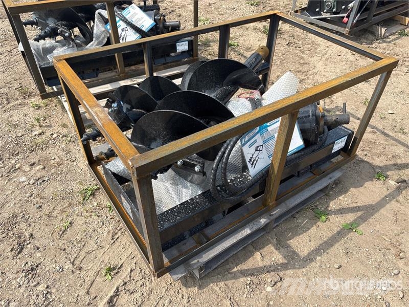Mower King SSECAG-Y 72 in Skid Steer Auger (Unused 드릴