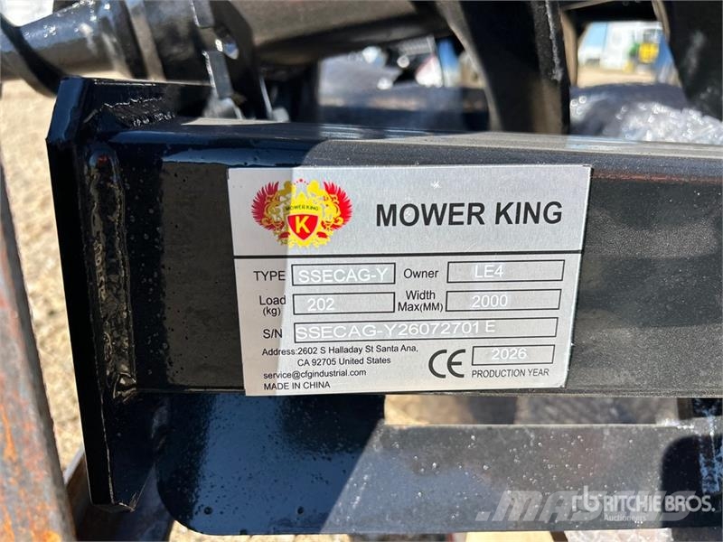  Mower King SSECAG-Y Skid Steer Auger (Unused) Vrtalne naprave