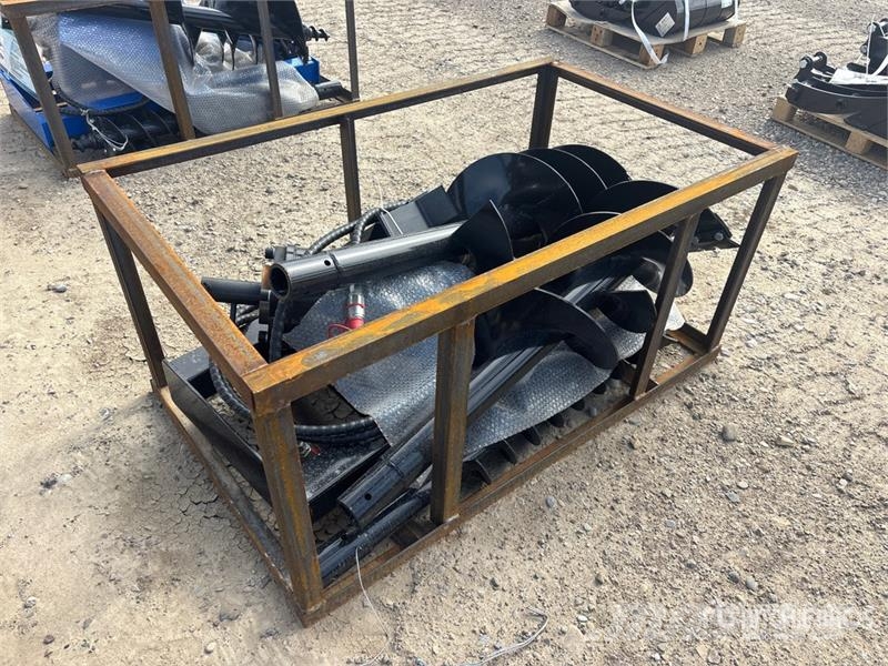  Mower King SSECAG-Y Skid Steer Auger (Unused) Bohrer