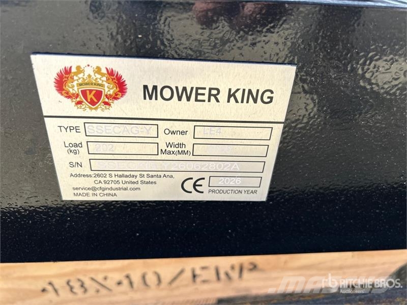 Mower King SSECAG-Y Skid Steer Auger (Unused) Fúrók