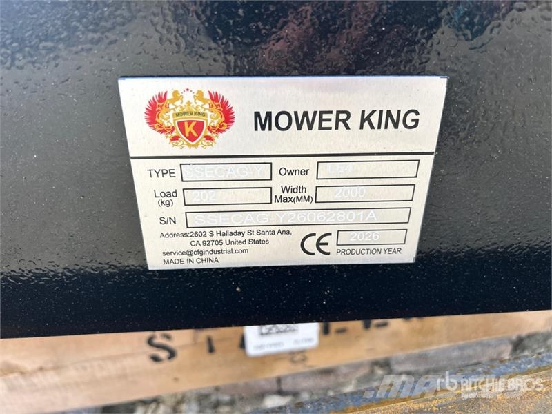 Mower King SSECAG-Y Skid Steer Auger (Unused) Fúrók