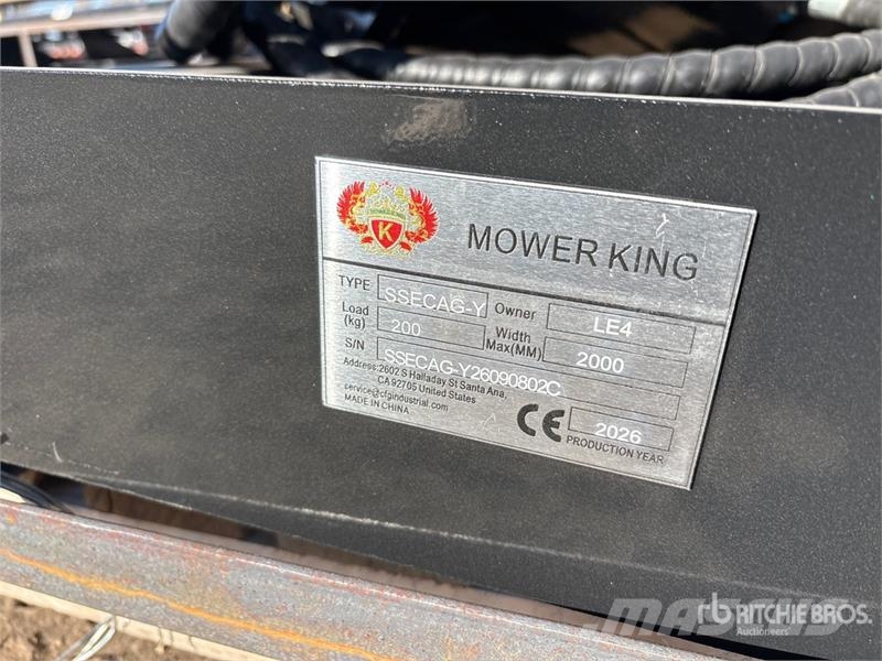 Mower King SSECAG-Y Skid Steer Auger (Unused) Boren