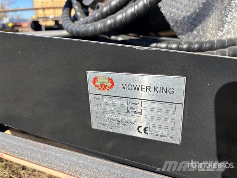 Mower King SSECAG-Y Skid Steer Auger (Unused) Boren