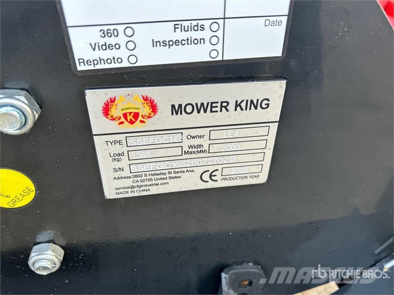 Mower King SSEFGC165 65 in Skid Steer Flail (Unus Kosilice