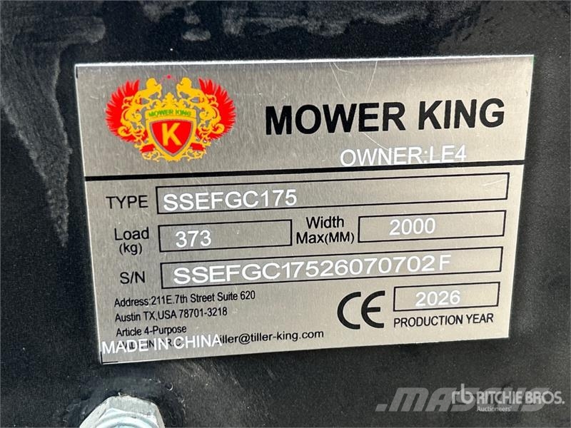  Mower King SSEFGC175 68 in Skid Steer Flail  (Unus Cositoare de iarba