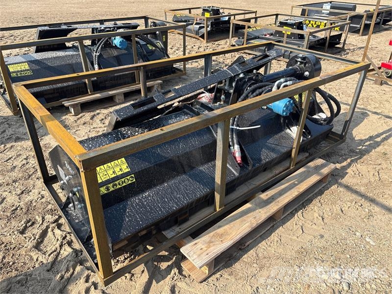  Mower King SSEFGC175 77 in Skid Steer Flail  (Unus جزازات
