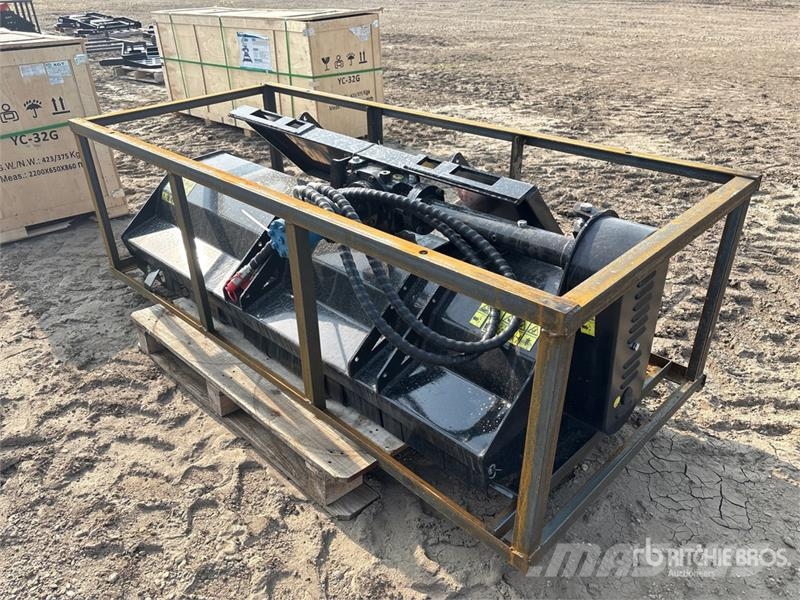  Mower King SSEFGC175 77 in Skid Steer Flail  (Unus جزازات