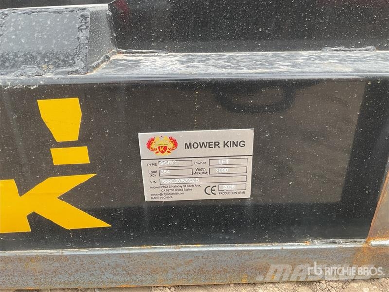  Mower King SSRC 45 in Skid Steer Brush Cutter (Unu 장착형 잔디깎기