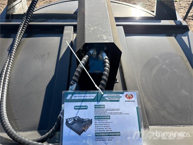 Mower King SSRC72 72 in Skid Steer Brush Cutter (U Priključne in vlečne kosilnice