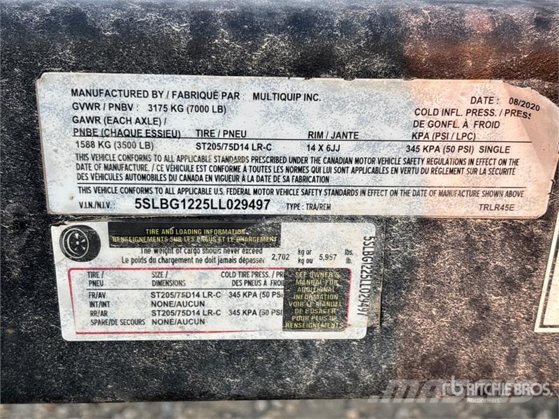 MQ Power DCA-45SSIU4F 36 kW Mobile Generator Set Dīzeļģeneratori