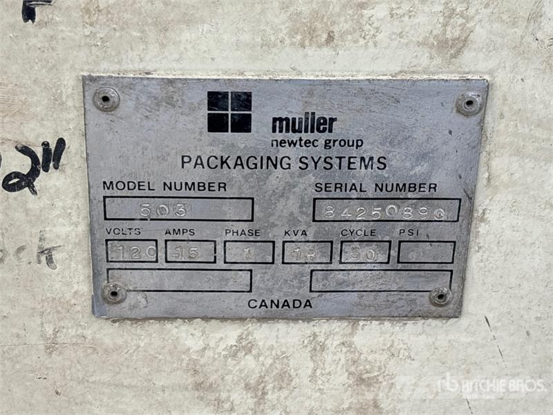 Müller 503 Pallet Wrapper مكونات أخرى