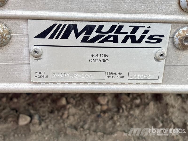  Multi Vans Van Body معدات النقل - غير ذلك
