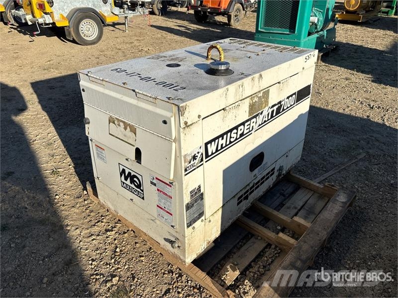 MultiQuip DAC-7000SA 6 kW Skid-Mounted Generator Set Dieselgeneratorer