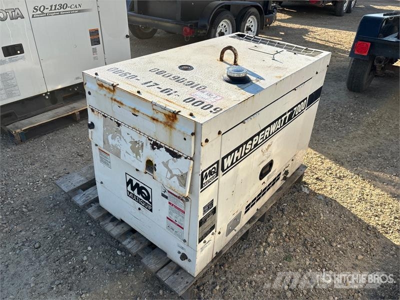 MultiQuip DAC-7000SA 6 kW Skid-Mounted Generator Set Dizel Jeneratörler