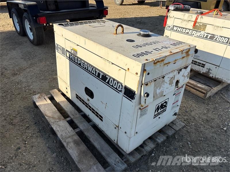 MultiQuip DAC-7000SA 6 kW Skid-Mounted Generator Set Dizel Jeneratörler