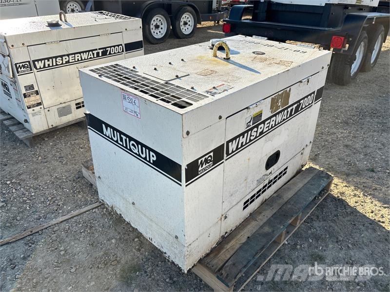 MultiQuip DAC-7000SA 6 kW Skid-Mounted Generator Set Dieselgeneratorer