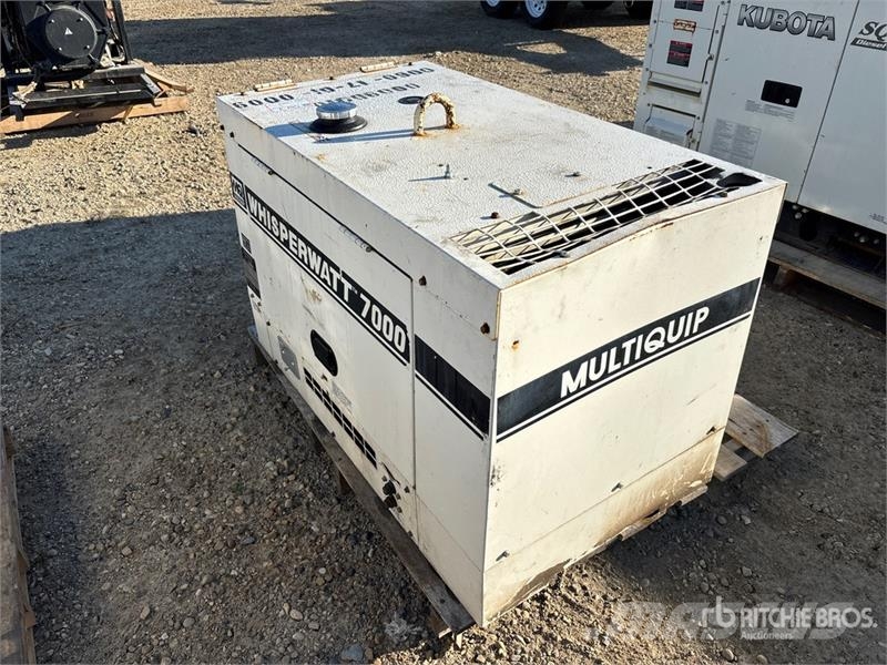 MultiQuip DAC-7000SA 6 kW Skid-Mounted Generator Set Dizel Jeneratörler