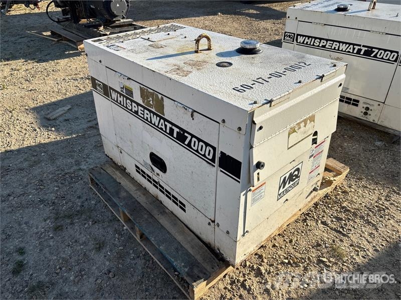MultiQuip DAC-7000SA 6 kW Skid-Mounted Generator Set Dieselgeneratorer