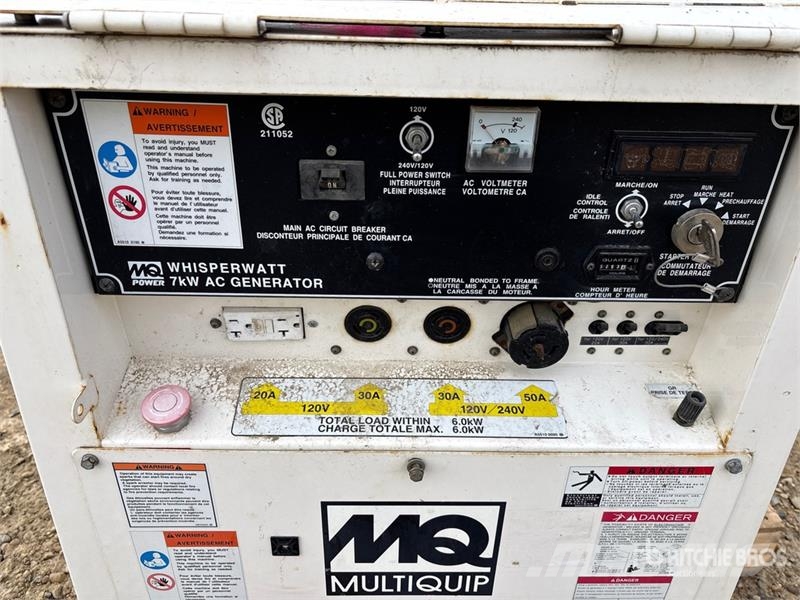 MultiQuip DAC7000SSA3 Skid-Mounted Generator Set Générateurs diesel