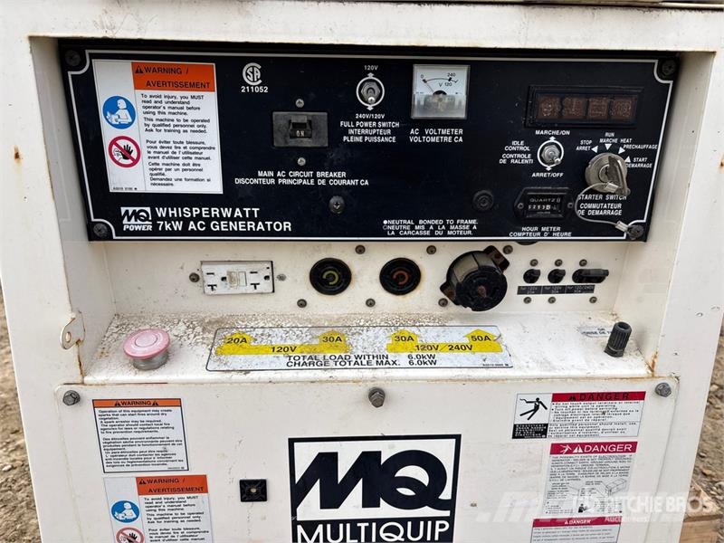MultiQuip DAC7000SSA3 Skid-Mounted Generator Set Générateurs diesel