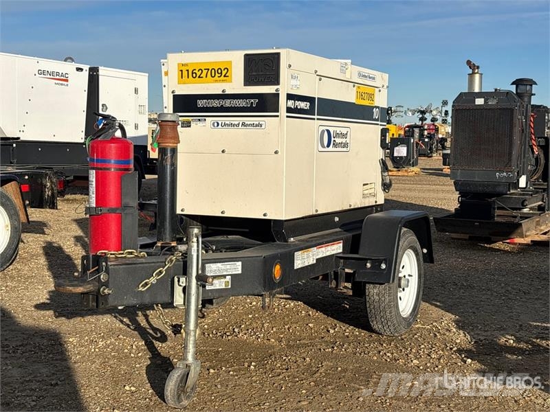 MultiQuip DCA-10SPX4 10 kW Mobile Generator Set Dizel generatori