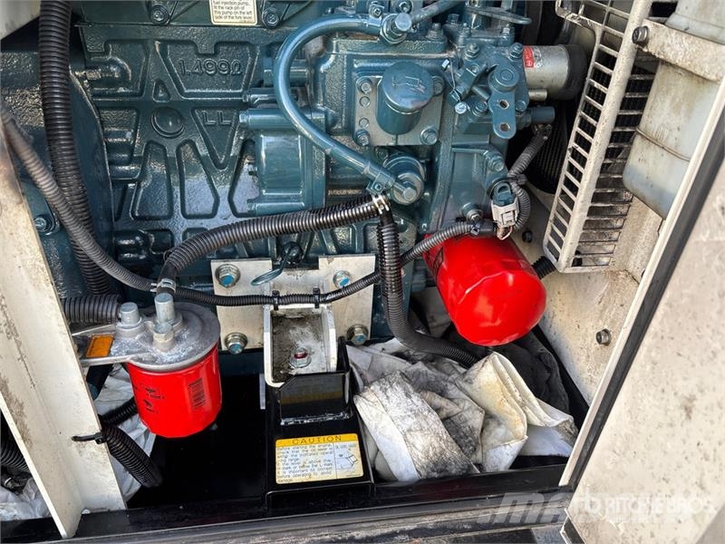 MultiQuip DCA-10SPX4 10 kW Mobile Generator Set Dizel generatori