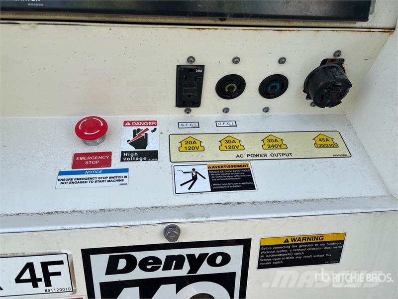 MultiQuip DCA-10SPX4 10 kW Mobile Generator Set Dizel generatori