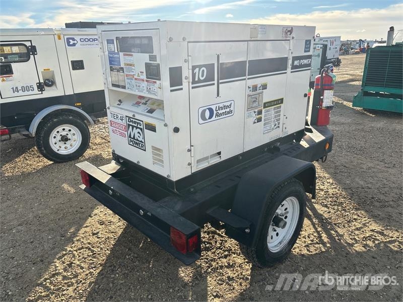 MultiQuip DCA-10SPX4 10 kW Mobile Generator Set Dizel generatori