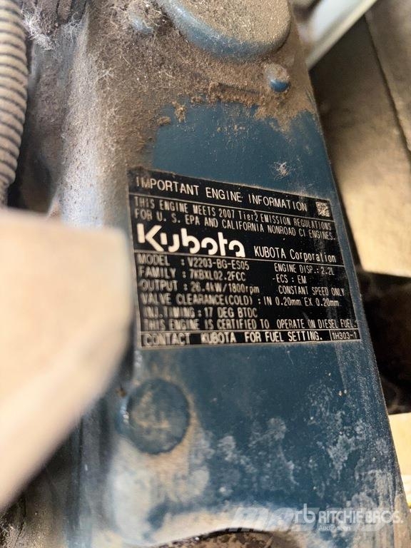 MultiQuip DCA-15SPX3 15 kW Mobile Generator Set Dízel áramfejlesztők