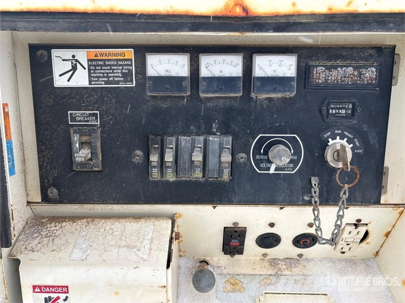 MultiQuip DCA-15SPX3 15 kW Mobile Generator Set Dízel áramfejlesztők
