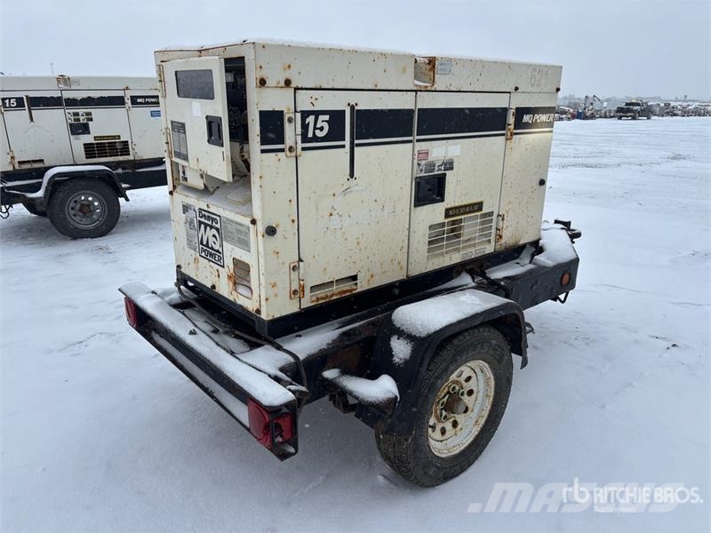 MultiQuip DCA-15SPX3 15 kW Mobile Generator Set Dízel áramfejlesztők
