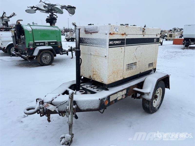 MultiQuip DCA-15SPX3 15 kW Mobile Generator Set Dízel áramfejlesztők