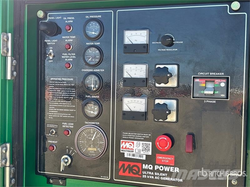 MultiQuip DCA-45SSIU4 20 kW Mobile Generator Set Dieselgeneratorer