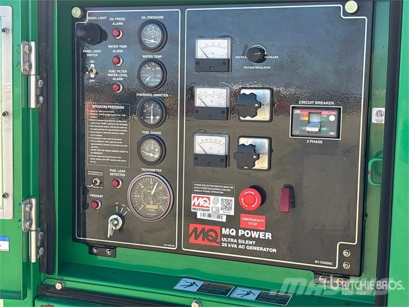 MultiQuip DCA-45SSIU4 20 kW Mobile Generator Set Dieselgeneratorer