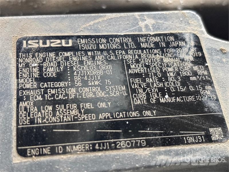 MultiQuip DCA-70SSIU4F 56 kW Mobile Generator Set Diesel Generatoren