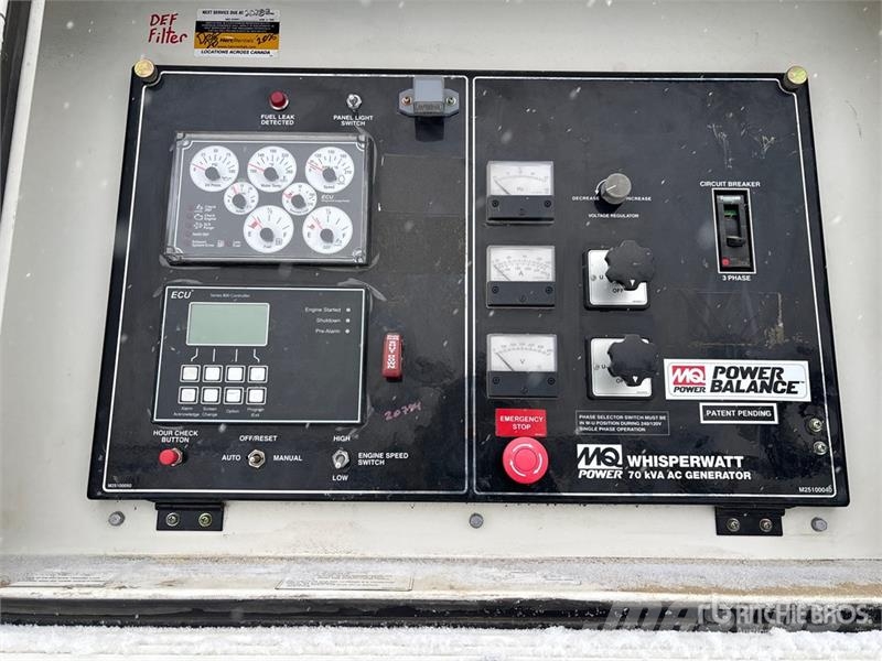 MultiQuip DCA-70SSIU4F 56 kW Mobile Generator Set Diesel Generatoren