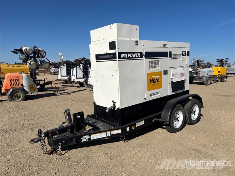 MultiQuip DCA-70SSIU4F 56 kW Mobile Generator Set (Inoperabl Dizelski agregati