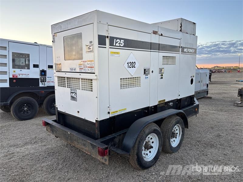 MultiQuip DCA125SSIU4F 100 kW Mobile Generator Set Dizel generatori