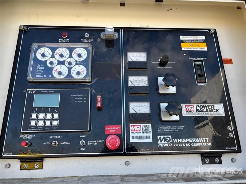 MultiQuip DCA70SSIU Generadores diésel