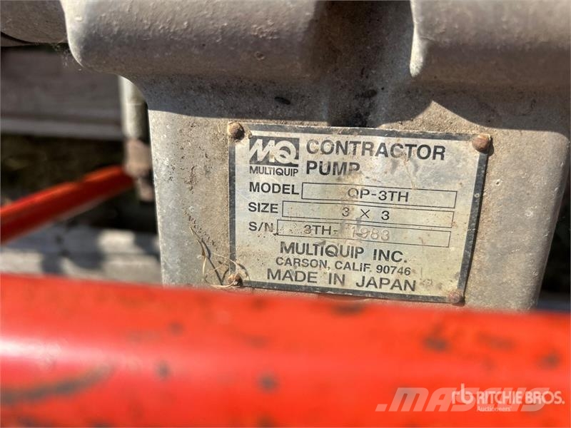 MultiQuip QP13 Centrifugal Pump (Inoperable) Procesapparatuur en machines