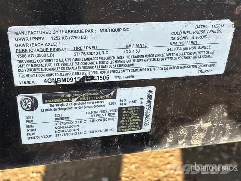 MultiQuip Whisperwatt Diesel Generatoren