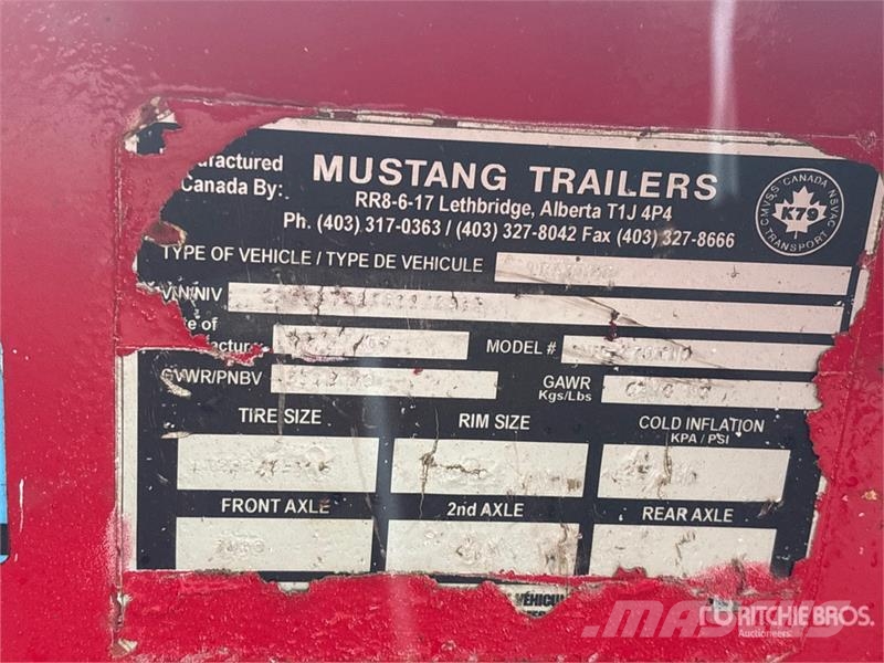 Mustang ML270x10 T/A Tank Trailer Andere Anhänger