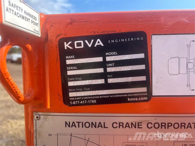 National 72 in Crane Personnel Basket (Unused) Personenliften en invalideliften