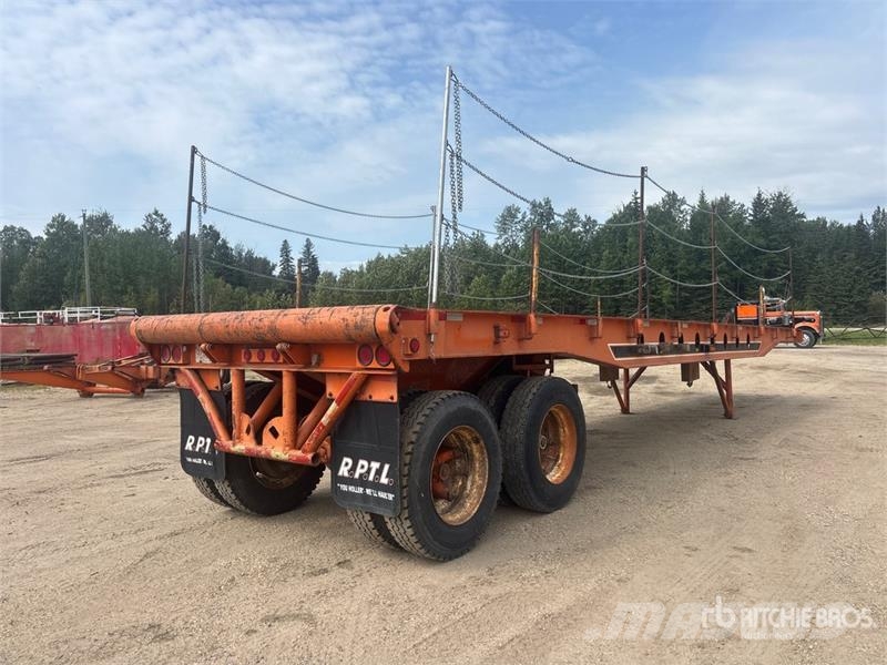 Neils 40 ft T/A Flatbed Oilfield Trailer 加工设备