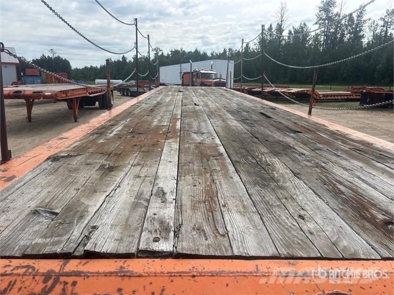 Neils 40 ft T/A Flatbed Oilfield Trailer 加工设备