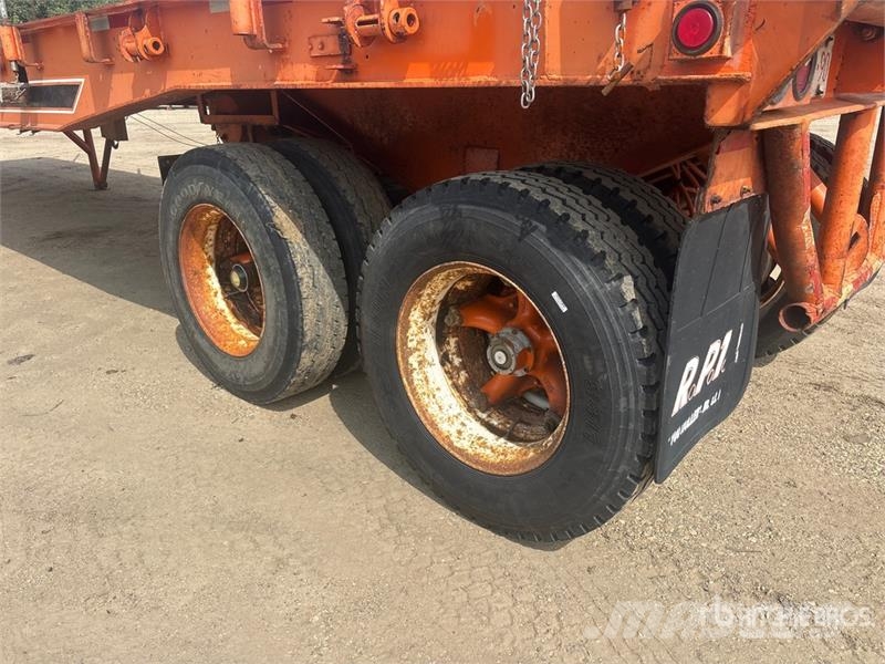 Neils 40 ft T/A Flatbed Oilfield Trailer 加工设备
