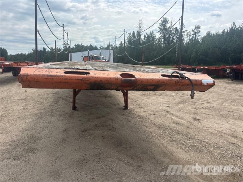 Neils 40 ft T/A Flatbed Oilfield Trailer 加工设备